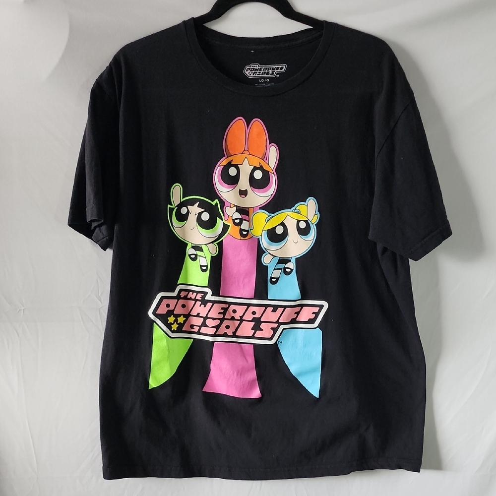 Powerpuff Girls Black T-Shirt